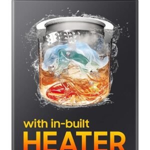 Samsung 8 Kg, 5 Star, Hygiene Steam, Ecobubble, Quick Wash, Soft Closing Door, Digital Inverter, Fully-Automatic Top Load Washing Machine (WA40F08H2CTL, In-Built Heater, Stainwash, Deep Charcoal)